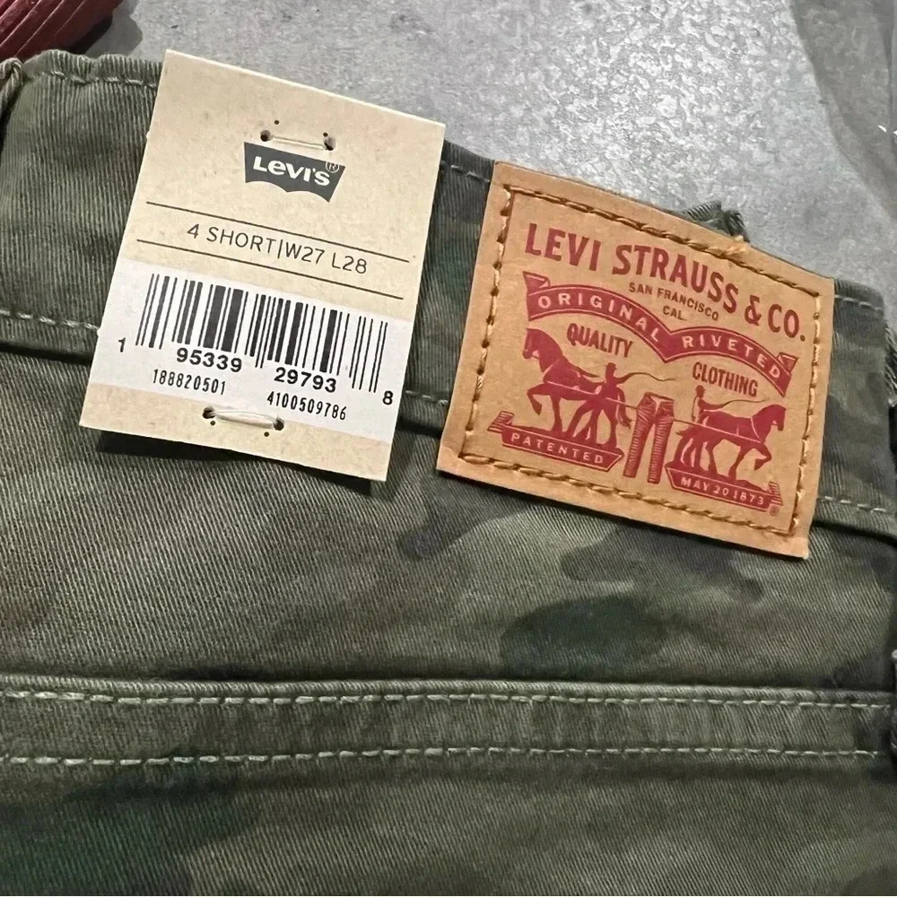 Levi’s 721 High-Rise Skinny Camouflage Jeans 4 Short W27 L28 NWT - Picture 5 of 7